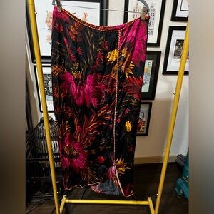 Farm rio - wrap front skirt - XL